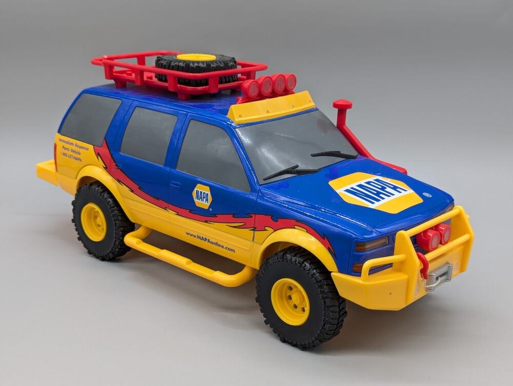 Vintage 2001 Napa Immediate Response Parts Vehicle Lights Sounds 14" Works